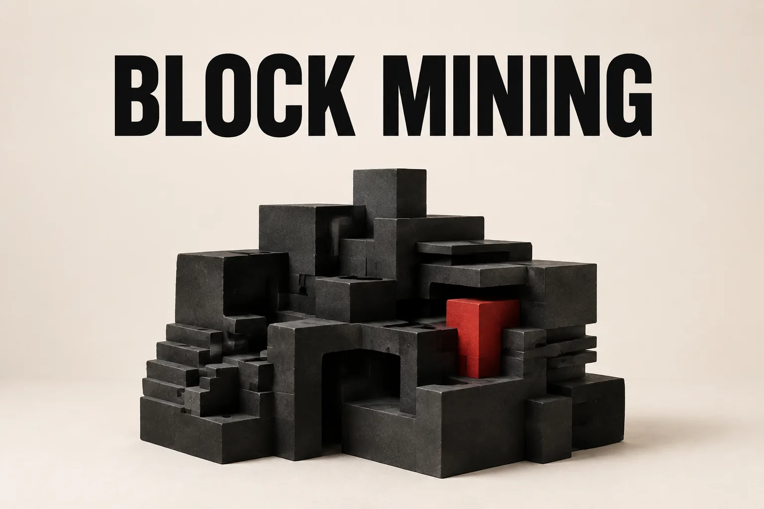 1000 Players Simulate Mining Prison in Minecraft: What the Premise Actually Requires의 BLOCK MINING 관련 대표 이미지