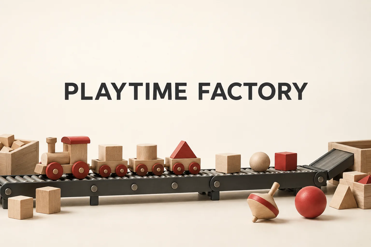 Escape From Playtime Release Date: October 21, 2026의 PLAYTIME FACTORY 관련 대표 이미지