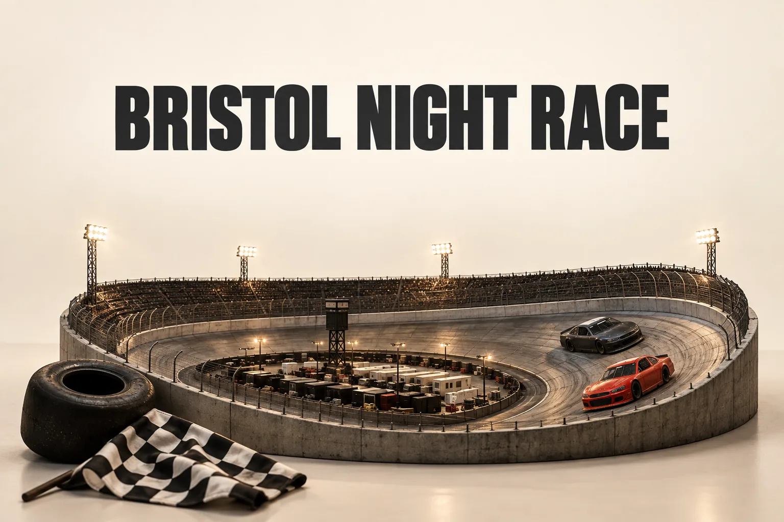 NASCAR Race Today: Bristol Start Time and TV Channel (ET)의 BRISTOL NIGHT RACE 관련 대표 이미지
