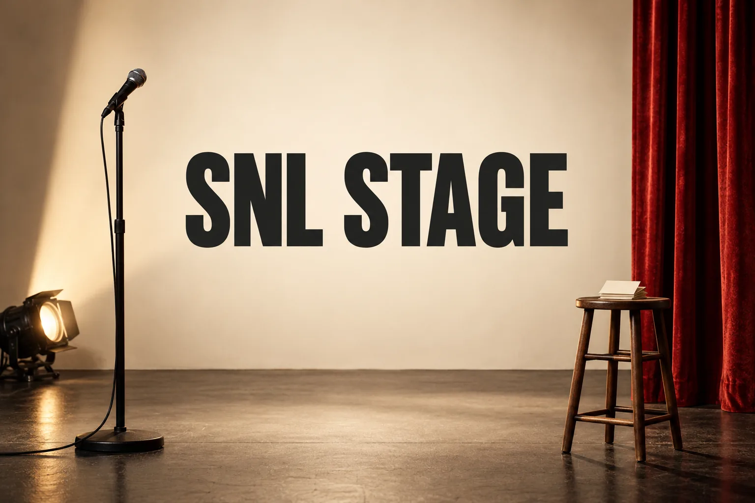 SNL Season 52: Premiere Date, Time, Host, and Musical Guest의 SNL STAGE 관련 대표 이미지