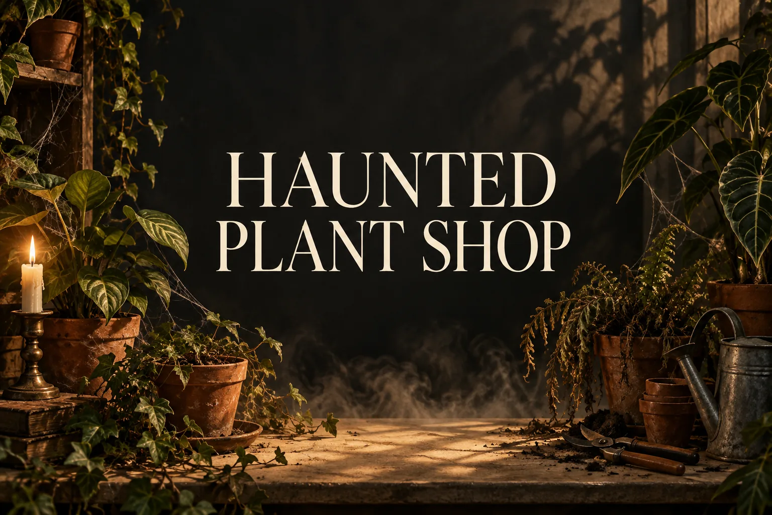 The Plant Shop: How a Plant-Shop Routine Becomes Psychological Horror의 HAUNTED PLANT SHOP 관련 대표 이미지