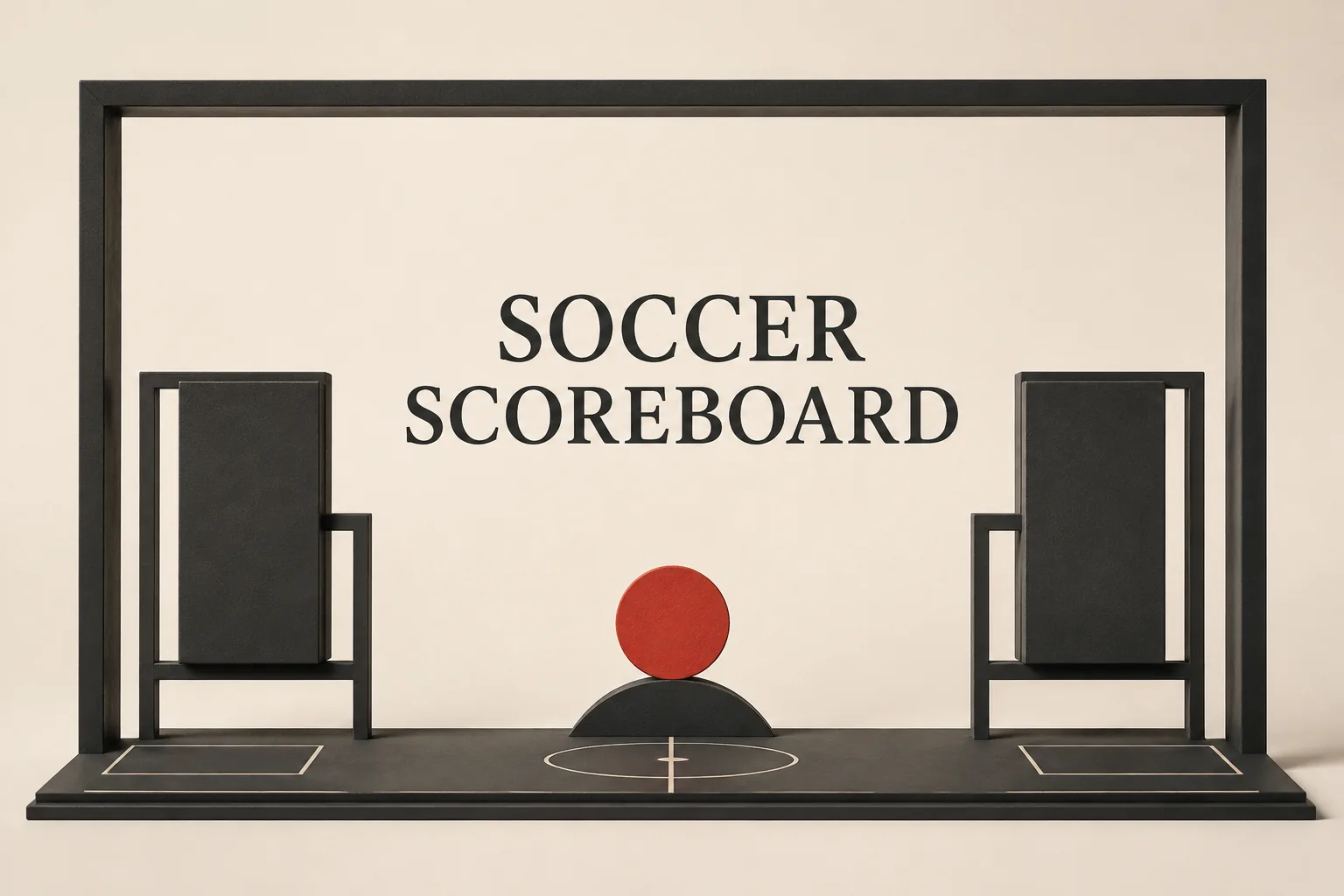 Valencia vs. Barcelona: What the 5–0 Score Reveals의 SOCCER SCOREBOARD 관련 대표 이미지
