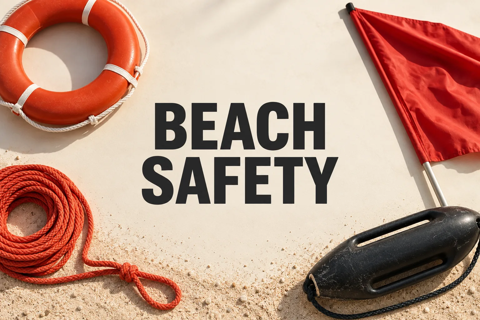 What a Beach Hazards Statement Means Before You Enter the Water의 BEACH SAFETY 관련 대표 이미지