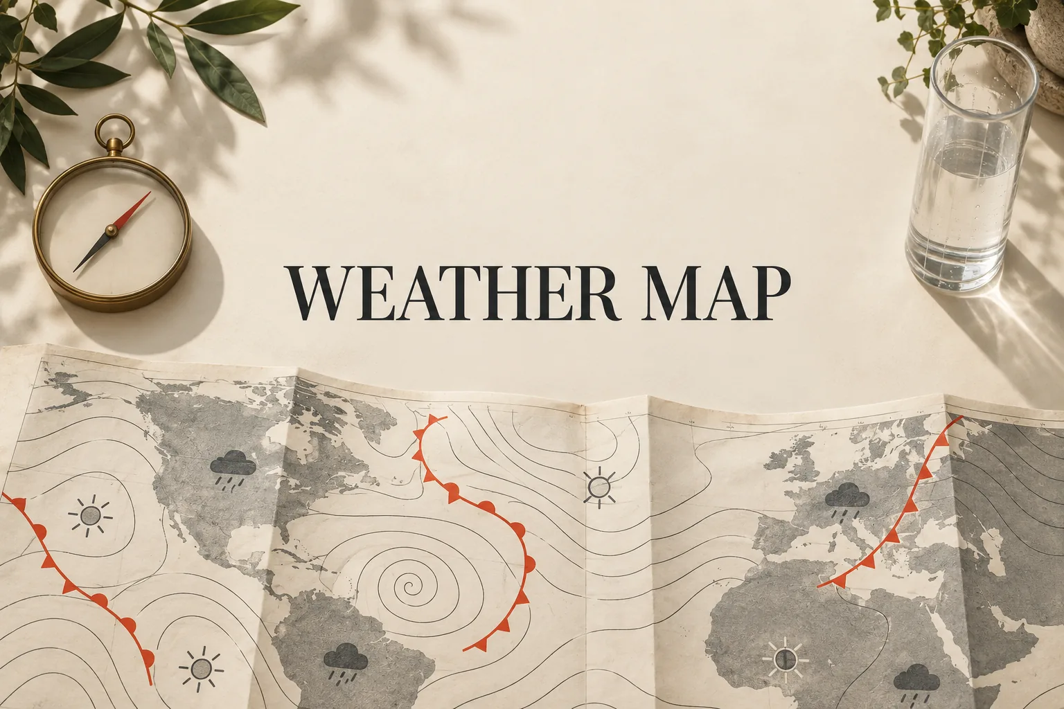 What Does "Weather Today" Mean Without a Location?의 WEATHER MAP 관련 대표 이미지