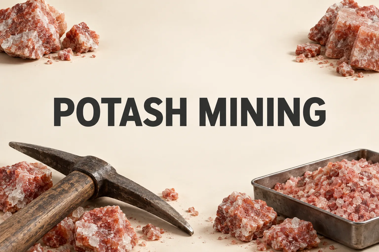 What Is Potash, and Why Does the U.S. Import So Much of It?의 POTASH MINING 관련 대표 이미지