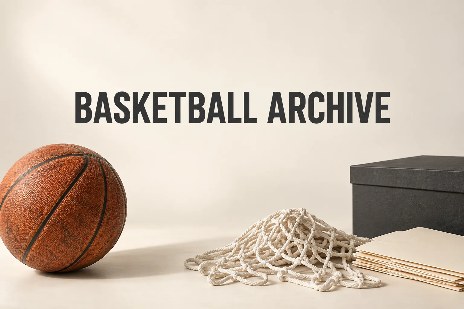 Who Was Michael Sweetney? Georgetown, the Knicks, and the Bulls in the Official Record의 BASKETBALL ARCHIVE 관련 대표 이미지