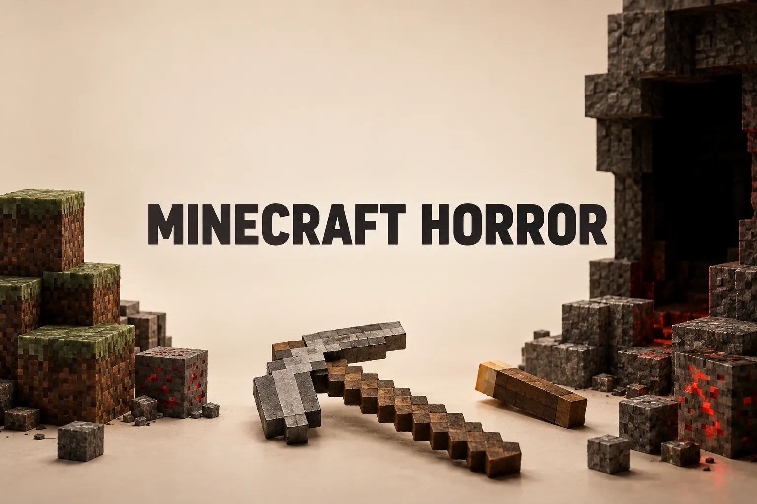Why a Terrifying Minecraft Mod Works by Taking Away Control의 MINECRAFT HORROR 관련 대표 이미지